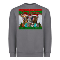 Storm merry christmas heifers Heavyweight Sweatshirt - RanaPortraitStore