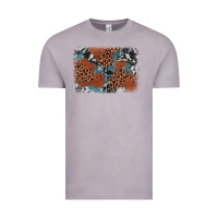 Leopard Cowhide Background Vintage Tee | Teevron