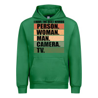 Emerald Person Woman Man Camera Tv Urban Hoodie - Bettercallsaul