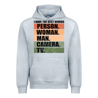 Heather Grey Person Woman Man Camera Tv Urban Hoodie - Bettercallsaul