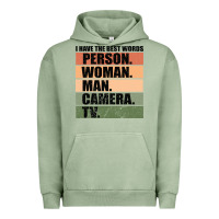 Pigment Oil Green Person Woman Man Camera Tv Urban Hoodie - Bettercallsaul