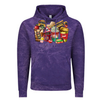 Cloud Purple school bus driver coffee cups Vintage Hoodie - texasbilliewilder