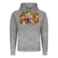Cloud Rock school bus driver coffee cups Vintage Hoodie - texasbilliewilder
