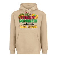 Mushroom i enjoy romantic walks to the taco truck Heavyweight Hoodie - MaliasSmallBusiness