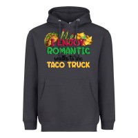 Smoke i enjoy romantic walks to the taco truck Heavyweight Hoodie - MaliasSmallBusiness