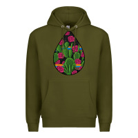 Army Green Hispanic Heritage Premium Hoodie - BundleAndBundleShop