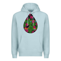 Blue Mist Hispanic Heritage Premium Hoodie - BundleAndBundleShop
