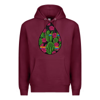 Burgundy Hispanic Heritage Premium Hoodie - BundleAndBundleShop