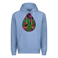 Colony Blue Hispanic Heritage Premium Hoodie - BundleAndBundleShop