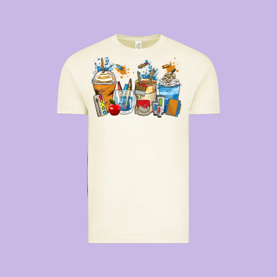 Art Teacher Coffee Cups Vintage Tee Designed By Zillion Design Studio