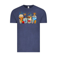 Vintage Denim art teacher coffee cups Vintage Tee - Zillion Design Studio