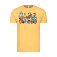 Vintage Mustard art teacher coffee cups Vintage Tee - Zillion Design Studio