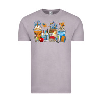 Vintage Zinc art teacher coffee cups Vintage Tee - Zillion Design Studio