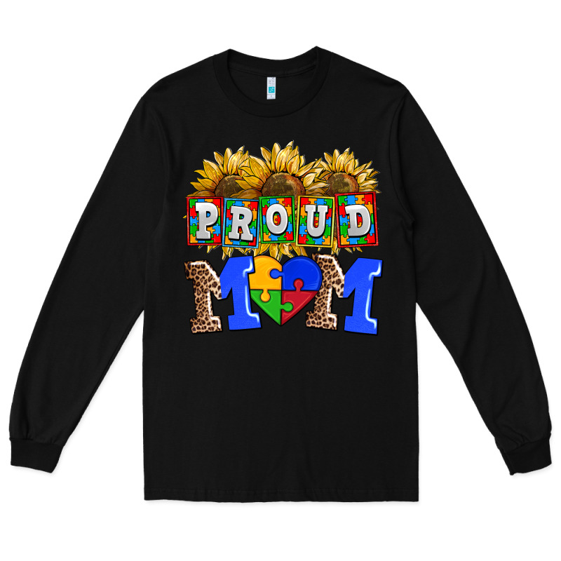Proud Mom Long Sleeve Tee by AdoDesignShop | Teevron