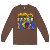 Chestnut proud mom Long Sleeve Tee - AdoDesignShop