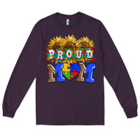 Plum proud mom Long Sleeve Tee - AdoDesignShop