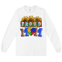 White proud mom Long Sleeve Tee - AdoDesignShop