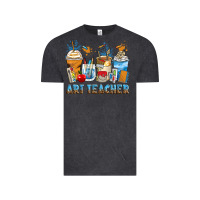 Vintage Black art teacher coffee cups Vintage Tee - Zillion Design Studio