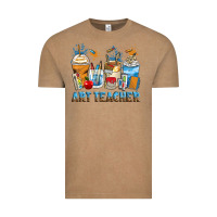Vintage Coffee art teacher coffee cups Vintage Tee - Zillion Design Studio
