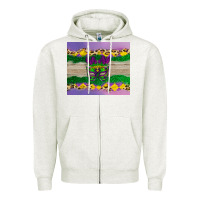 Mardi Gras Mask Zipper Hoodie | Teevron