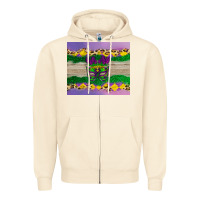 Sandshell mardi gras mask Zipper Hoodie - AdoDesignShop