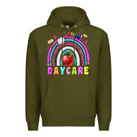 Army Green daycare Premium Hoodie - BundleAndBundleShop