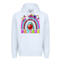 White daycare Premium Hoodie - BundleAndBundleShop