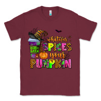 Burgundy whatever spices your pumpkin Classic Tee - AdoDesignShop