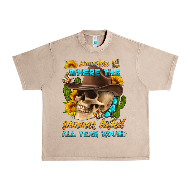 Somewhere Where The Summer Lasted All Year 'round Urban Heavy Tee by HRA Design Shop | Teevron