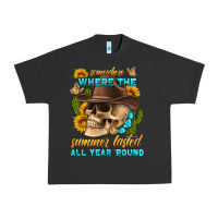 Pigment Black somewhere where the summer lasted all year 'round Urban Heavy Tee - HRA Design Shop