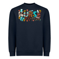 Navy nurse mom Heavyweight Sweatshirt - texasbilliewilder