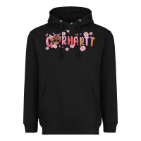 Black carhartt cow valentines day Heavyweight Hoodie - MaliasSmallBusiness