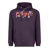 Plum carhartt cow valentines day Heavyweight Hoodie - MaliasSmallBusiness