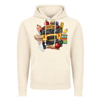 Vintage Artic school bus driver front Vintage Hoodie - texasbilliewilder