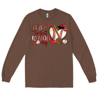 Chestnut it s a tee ball kinda day baseball Long Sleeve Tee - Artiststas
