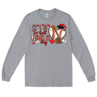 Heather Grey it s a tee ball kinda day baseball Long Sleeve Tee - Artiststas