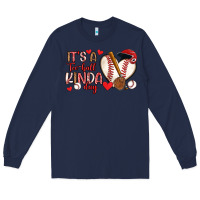 Navy it s a tee ball kinda day baseball Long Sleeve Tee - Artiststas