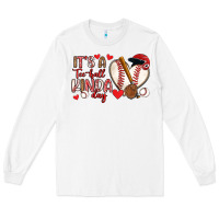 White it s a tee ball kinda day baseball Long Sleeve Tee - Artiststas