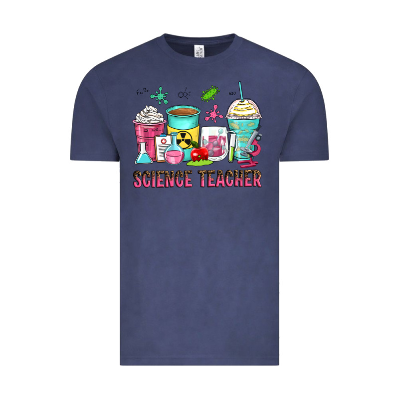 Science Teacher Coffee Cups Vintage Tee by Zillion Design Studio | Teevron