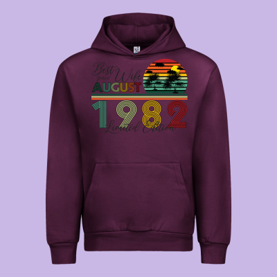 Best Wife Since August 1982 Limited Edition Urban Hoodie Designed By Bettercallsaul