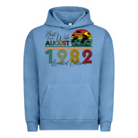 Pigment Pebble Blue Best Wife Since August 1982 Limited Edition Urban Hoodie - Bettercallsaul