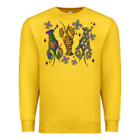 Lemon mardi gras crawfish Premium Sweatshirt - MaliasSmallBusiness