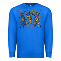 True Royal mardi gras crawfish Premium Sweatshirt - MaliasSmallBusiness