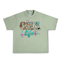 Oil Green western nurse cma life Urban Heavy Tee - BarkalooDesign