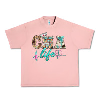 Salmon western nurse cma life Urban Heavy Tee - BarkalooDesign