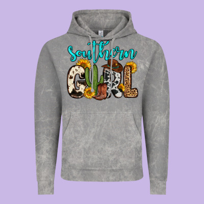 Southern Girl Vintage Hoodie Designed By Zillion Design Studio