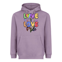 Lavender love is love pride Heavyweight Hoodie - MaliasSmallBusiness