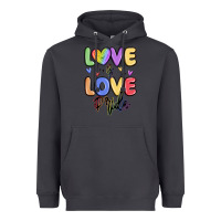 Smoke love is love pride Heavyweight Hoodie - MaliasSmallBusiness