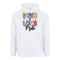 White love is love pride Heavyweight Hoodie - MaliasSmallBusiness