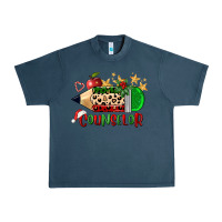 Midnight Navy christmas counselor pencil Urban Heavy Tee - FaDigitalArtStudio